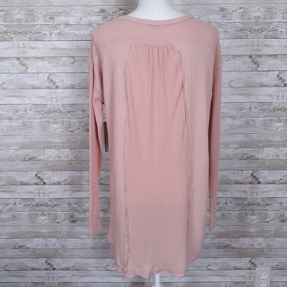 Sweet Romeo Babydoll Top M Blush Pink 749 - Picture 3 of 6